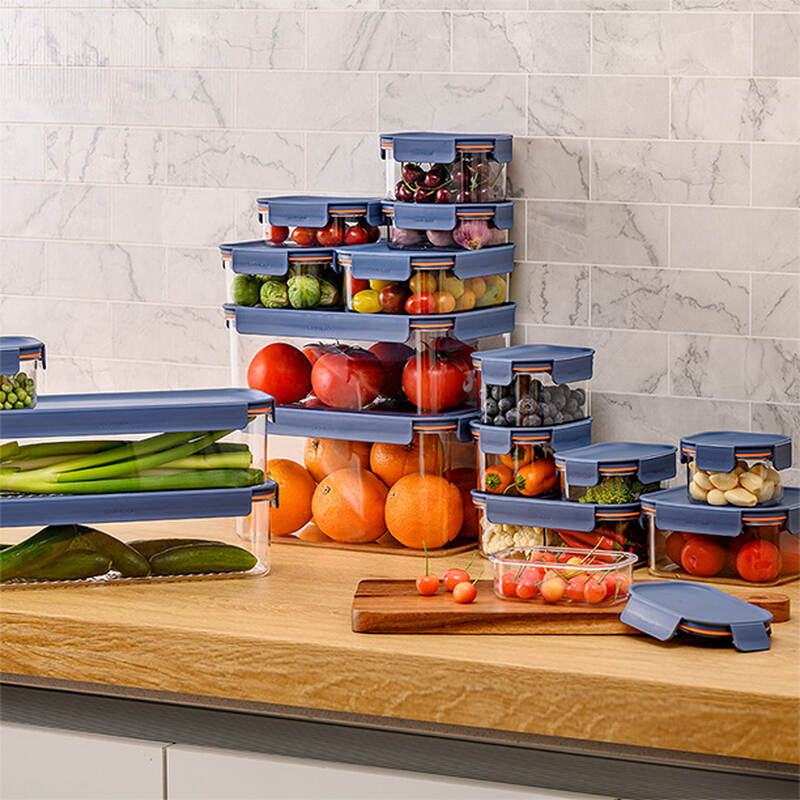 Hộp Đựng Thực Phẩm LocknLock Bisfree Modular Plus Nhiều Size, Nhựa Tritan - Màu xanh Navy image number null